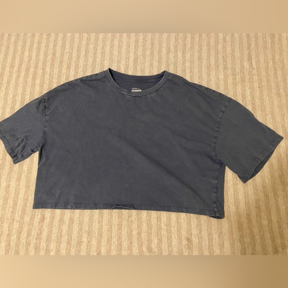 Tops - Rusty dark blue crop tee